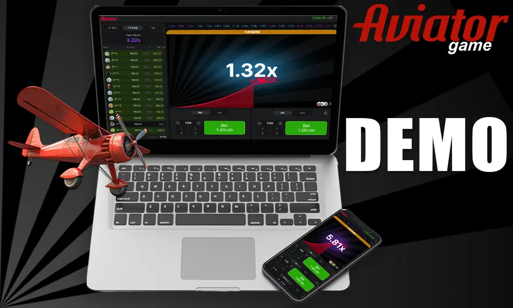 Information about the demo version of the game Aviator